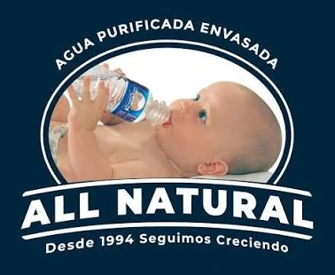All Natural, agua purificada envasada desde 1994