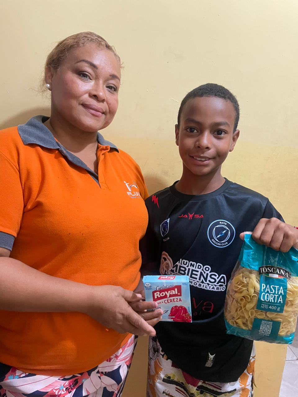 ENTREGA DE KITS DE ALIMENTACION A BENEFICIARIOS